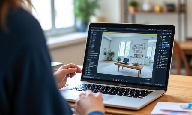 Sesión de taller online de diseño de interiores